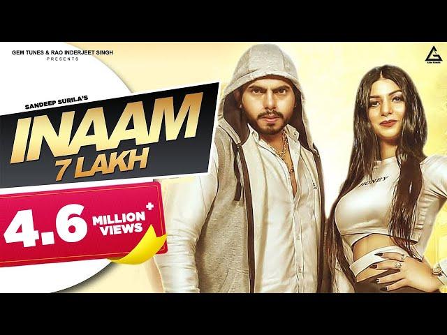 Inaam 7 Lakh : Sandeep Surila | MK Chaudhary | Muskan Dutta | Haryanvi Song