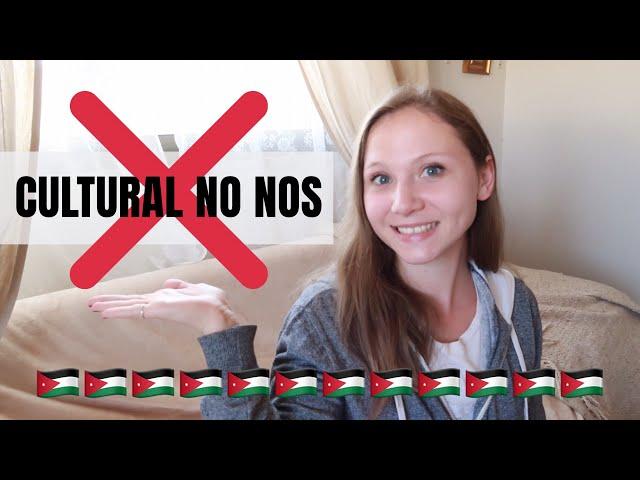 Don't do these things in Jordan: Cultural Etiquette | Moving to Amman