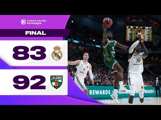 Road TRIUMPH | Real Madrid – Zalgiris | BASKETBALL HIGHLIGHTS R15 2024-25