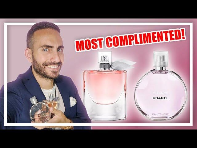 Top 10 MOST COMPLIMENTED Women's Perfumes From 10 DIFFERENT BRANDS!