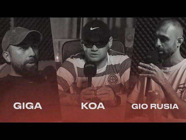 FlowFlow Podcast: Koa x გიგა კვეტენაძე x გიო რუსია