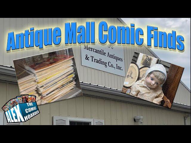 Things got creepy in this Antique Mall while hunting Comic Books!