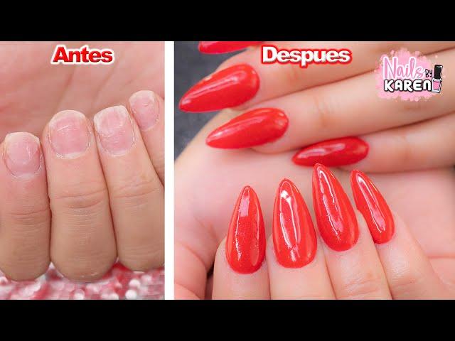 Paso a Paso UÑAS ROJAS en CLIENTA | NailsByKaren