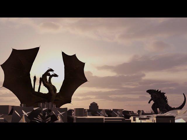 GODZILLA vs KING GHIDORAH | ゴジラvsキングギドラ