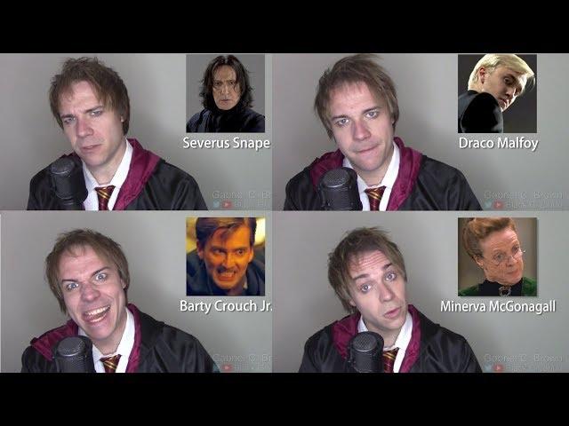 HARRY POTTER IMPRESSIONS! (Hagrid, Draco, Snape, Harry, McGonagall)