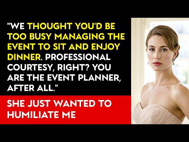 My MIL Removed My Seat Because I’m “Just A Party Planner” - When She Knew What Can A Planner Do…