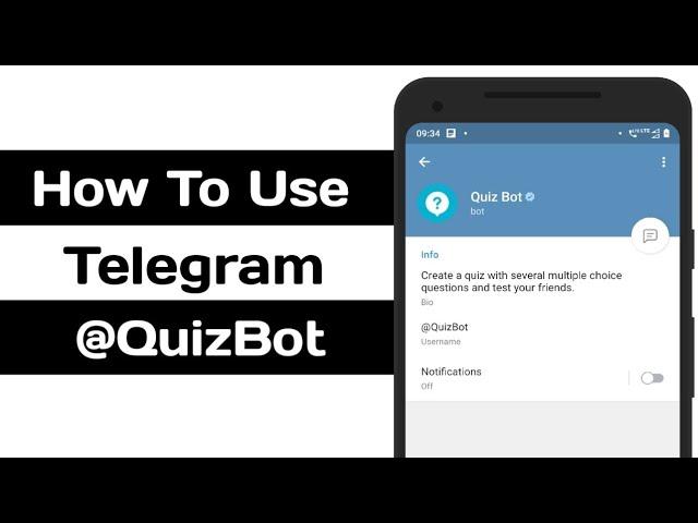 How To Use Telegram @Quizbot