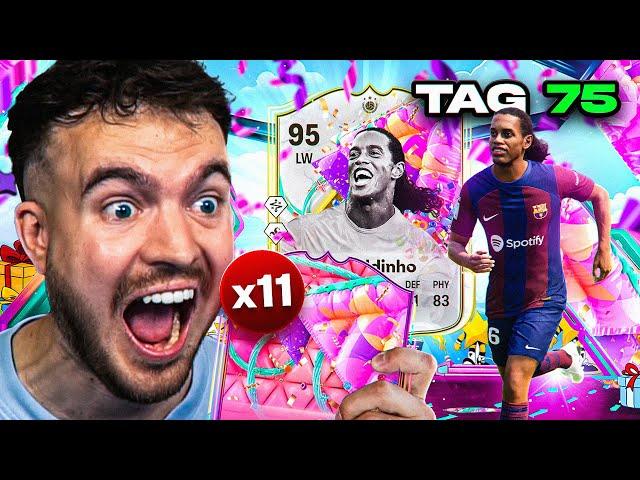 OMG XXL BIRTHDAY PACKS GÖNNEN & NEUER ICON PICK! WAS ERREICHT man in FC 25 ohne FC POINTS? TAG 75 