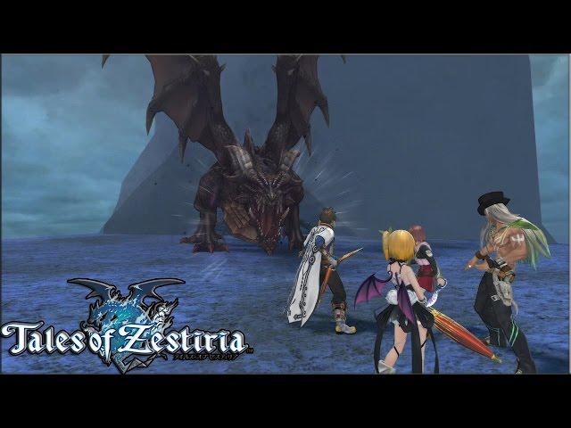 Tales of Zestiria [PS4] Playthrough Part 73 - Boss Dragon Eizen / Edna 2nd Mystic Arte