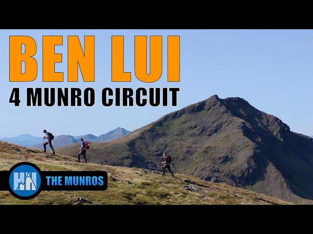 Ben Lui 4 Munro Circuit | Ben Oss, Beinn Dubhchraig and Beinn a'Chleibh | Munro Bagging