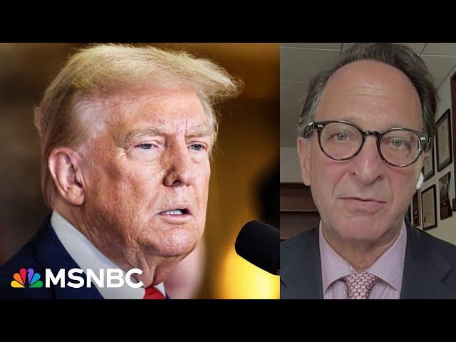 'Unbelievably strong evidence': If Trump loses, this case is going forward, Weissmann says