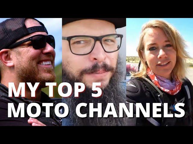 My Top 5 Best Motorcycle Motovlogger Channels on YouTube