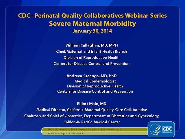 Severe Maternal Morbidity