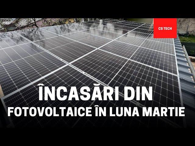 Cat am încasat ca prosumator din producție în luna martie 2022?