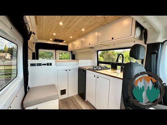 NEW VAN TOUR - Out There Vans 2023 Ram Promaster 136" High Roof Campervan