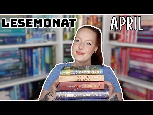 LESEMONAT APRIL 2024 | reading with Maren