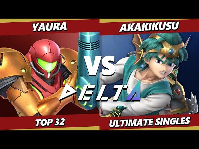 Delta 8 - Yaura (Samus) Vs. Akakikusu (Hero) Smash Ultimate - SSBU