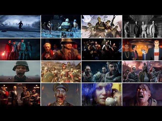 All Intro Cutscenes in Call of Duty Zombies