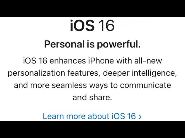 How to install iOS 16 in iPhone 4,4s,5,5s,6