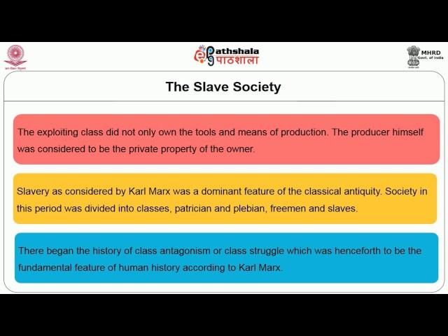 Marx’s Conception of Society: Historical and Dialectical Materialism