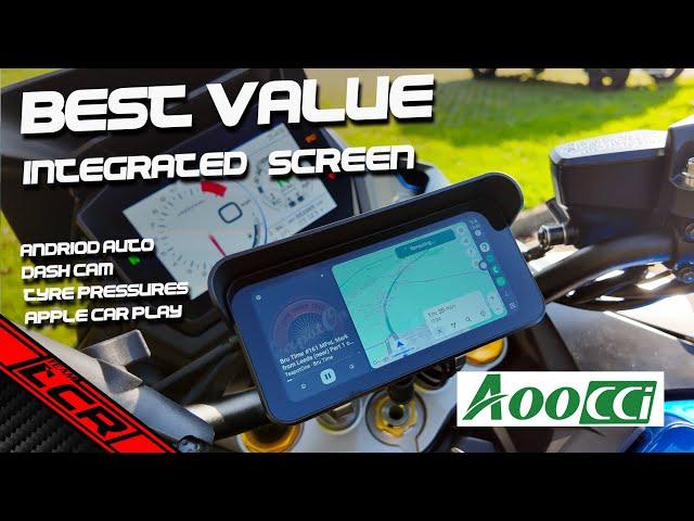 This Is Fantastic For £130!! | Integrated Motorcycle Screen - Aoocci C6 Pro