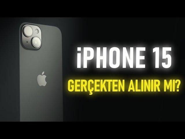 KİMSENİN ANLATMADIKLARI ? iPHONE 15 inceleme - ALINIR MI ?