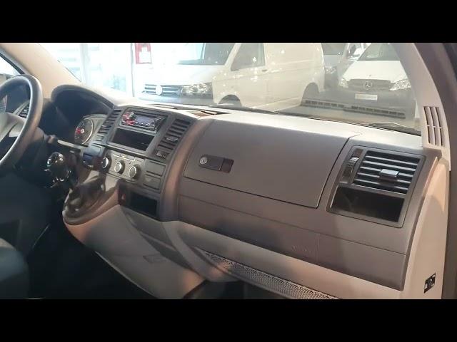 3216 VW T5 2.0 TDI FL Werkstatt Schalter 3 Sitze blau 65TKM