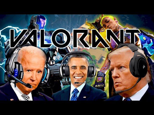 Presidents play Valorant (Biden, Trump, Obama)