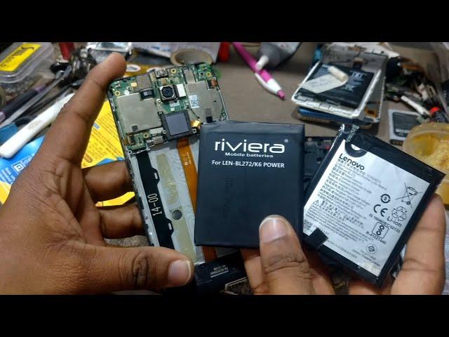 Lenovo k6 power charging problem | Lenovo k6 power battery replacement