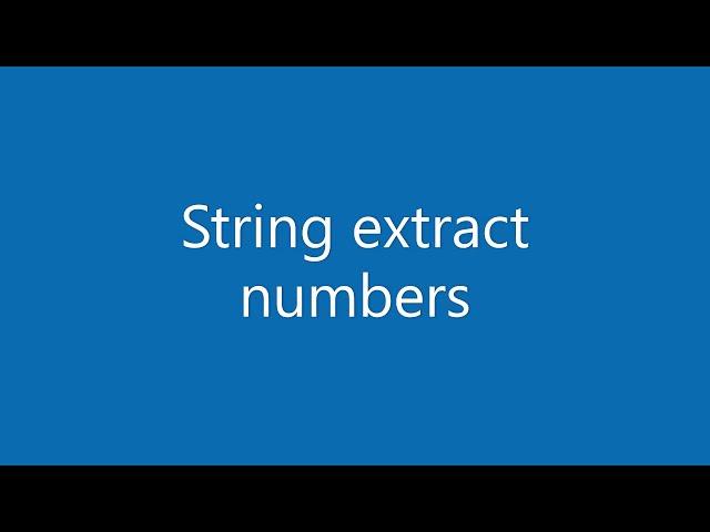 JavaScript how to extract numbers from string