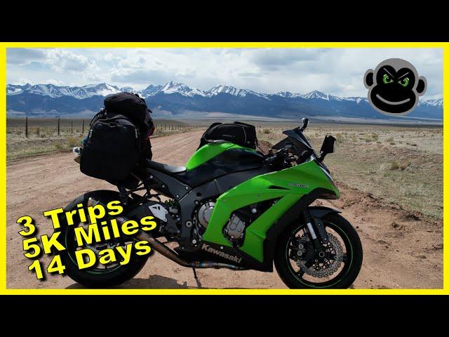 SPORT BIKE TOURING SETUP |  My Top 5 Most Important Tips