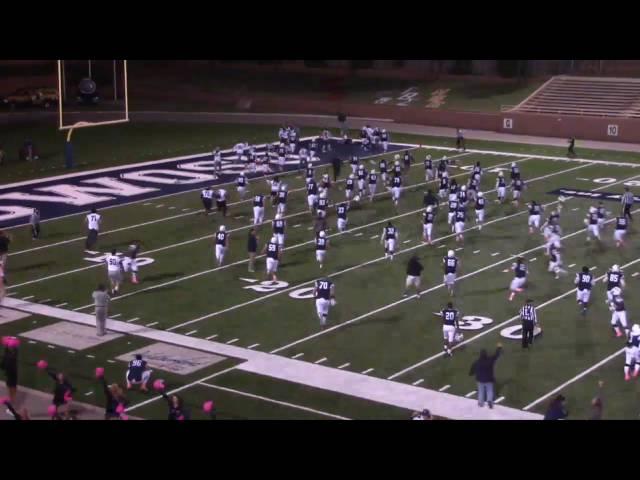 SWOSU Football Hail Mary to Defeat Oklahoma Baptist