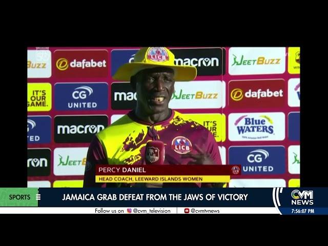 Jamaica Grabs Defeat From The Jaws Of Victory | News at 7 PM | @CVMTVNews