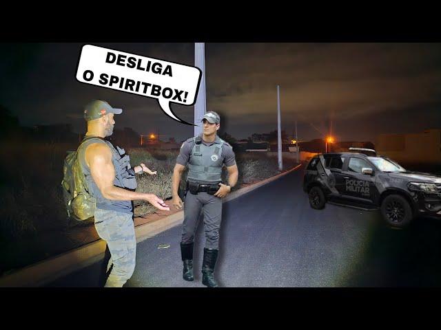 POLICIAL CHEGOU E MANDOU EU DESLIGAR O SPIRITBOX