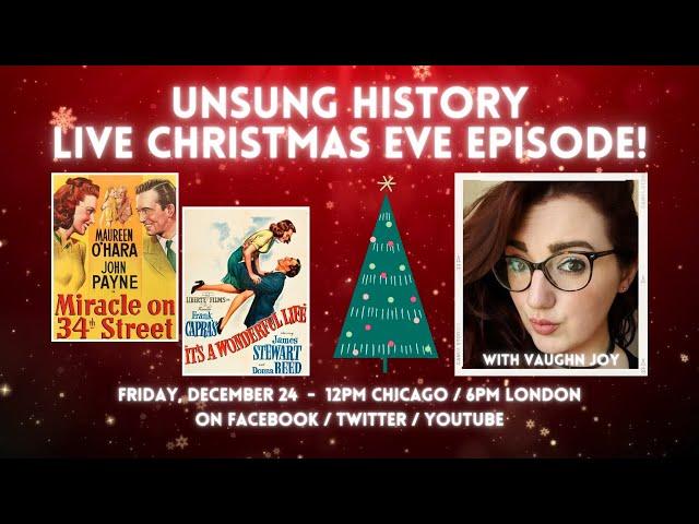 LIVE Unsung History with Vaughn Joy!