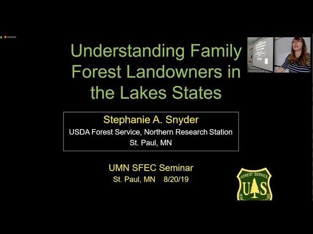 Understanding family forest landowners in the Lake States