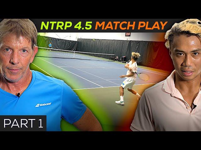 NTRP 4.5 Match Play – Mark vs Scott (Part 1)