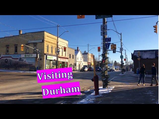 Driving & Walking Tour of Durham #Ontario #travel #travelling #travelvlog #travelinsider