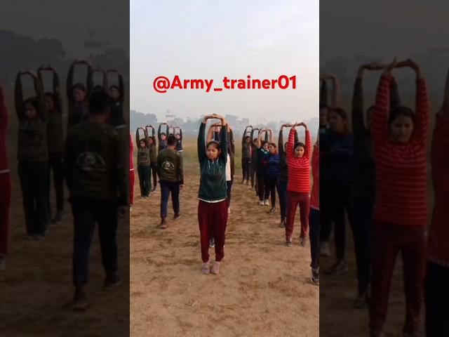 Girls Morning Work In Bihar Police  #biharpolice #whatsappstatus #shortfeed #army_trainer01 🪖️