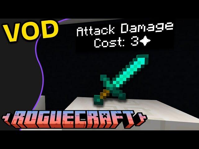 Minecraft, but it's a roguelike - VOD