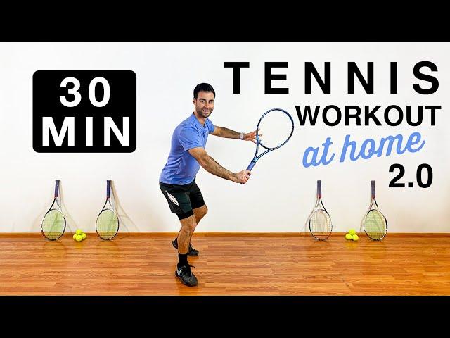 30 Minute Tennis Workout At Home 2.0