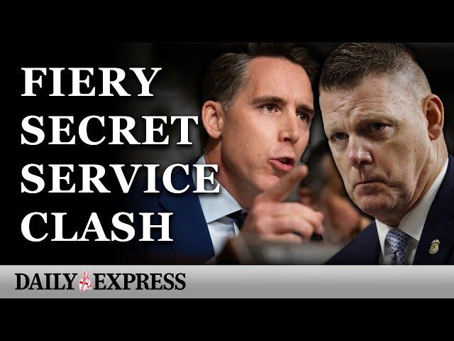 Trump shooting: Hawley's full clash with Secret Service Director | "Fire somebody!"