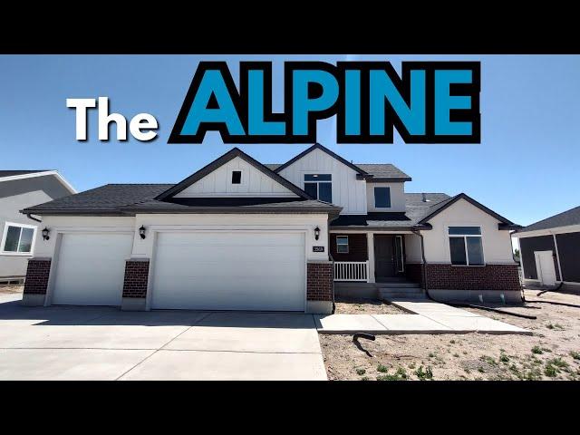 Alpine | Ivory Homes Utah | North Ogden | 4 Bed | 3 Bath | 3559 SF | New Construction Tour