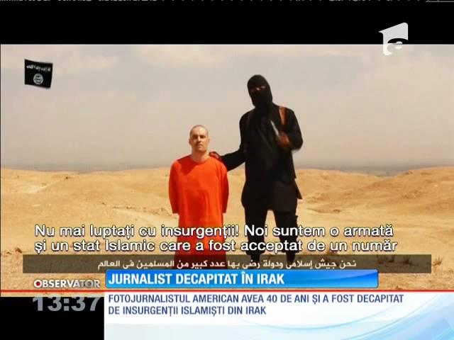 Jurnalist american, decapitat în Irak