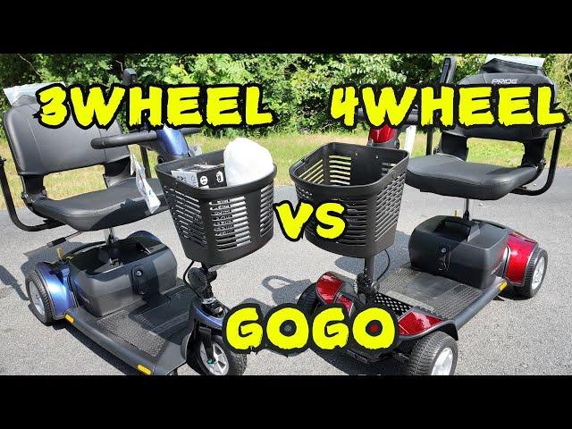 GOGO Sport 3 Wheel vs 4 Wheel Scooter Comparison