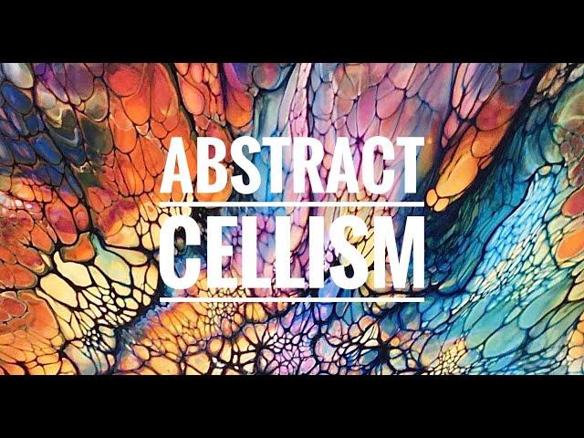 Abstract Cellism | modern art utilizing cell structures as design elements.