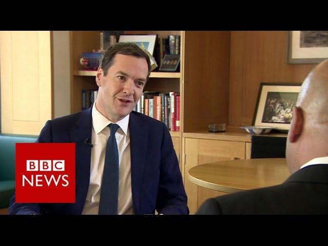 George Osborne to quit as MP - BBC News