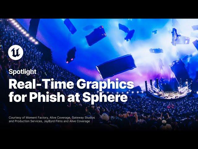 Moment Factory redefines live concerts with real-time visuals for Phish at Sphere