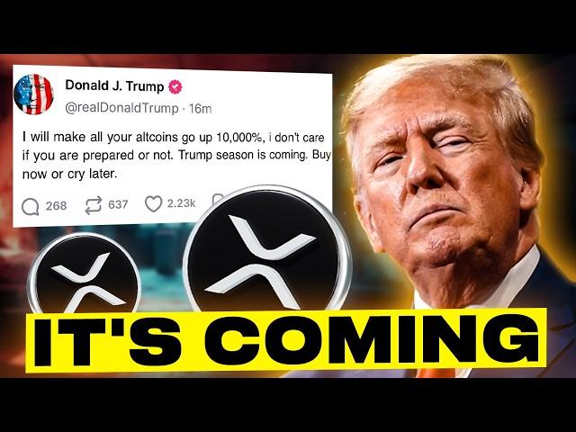 TRUMP: USA TO BUY 5-10% OF XRP SUPPLY! XRP BULLRUN INCOMING (+10,000%)