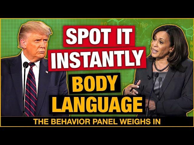 Trump vs Harris Debate Behaviors.  What to watch for